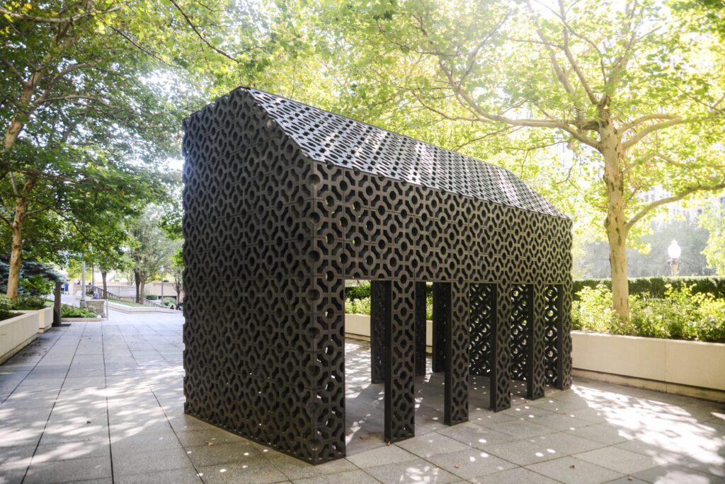 Edra Soto's Screenhouse Installation