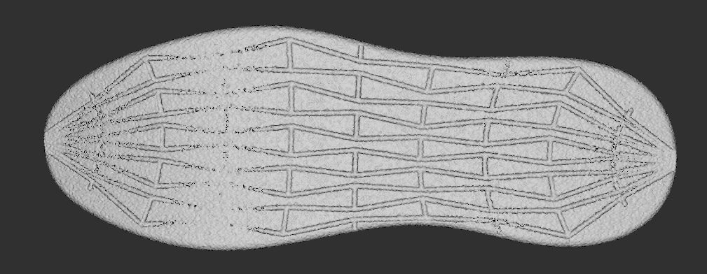 3D-printed shoe ugly sole 3D-printed shoe ugly sole