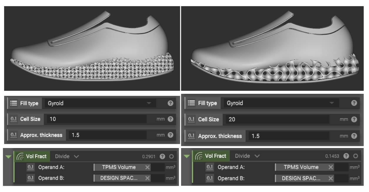 Designing 3D-printed shoe comparison Designing 3D-printed shoe comparison