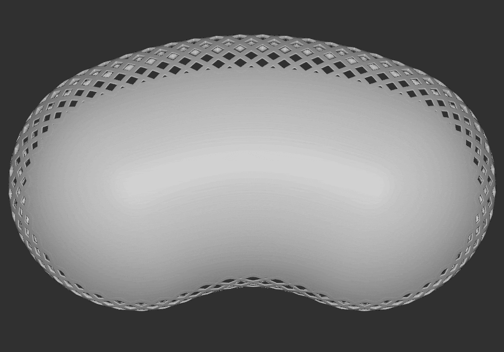 Lattice skin patterns nTop example Lattice skin patterns nTop