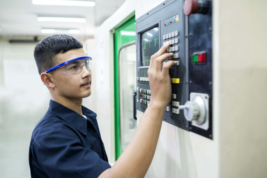 CNC machine programming