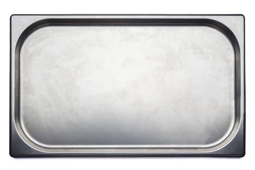 chamfers and fillets silver tray