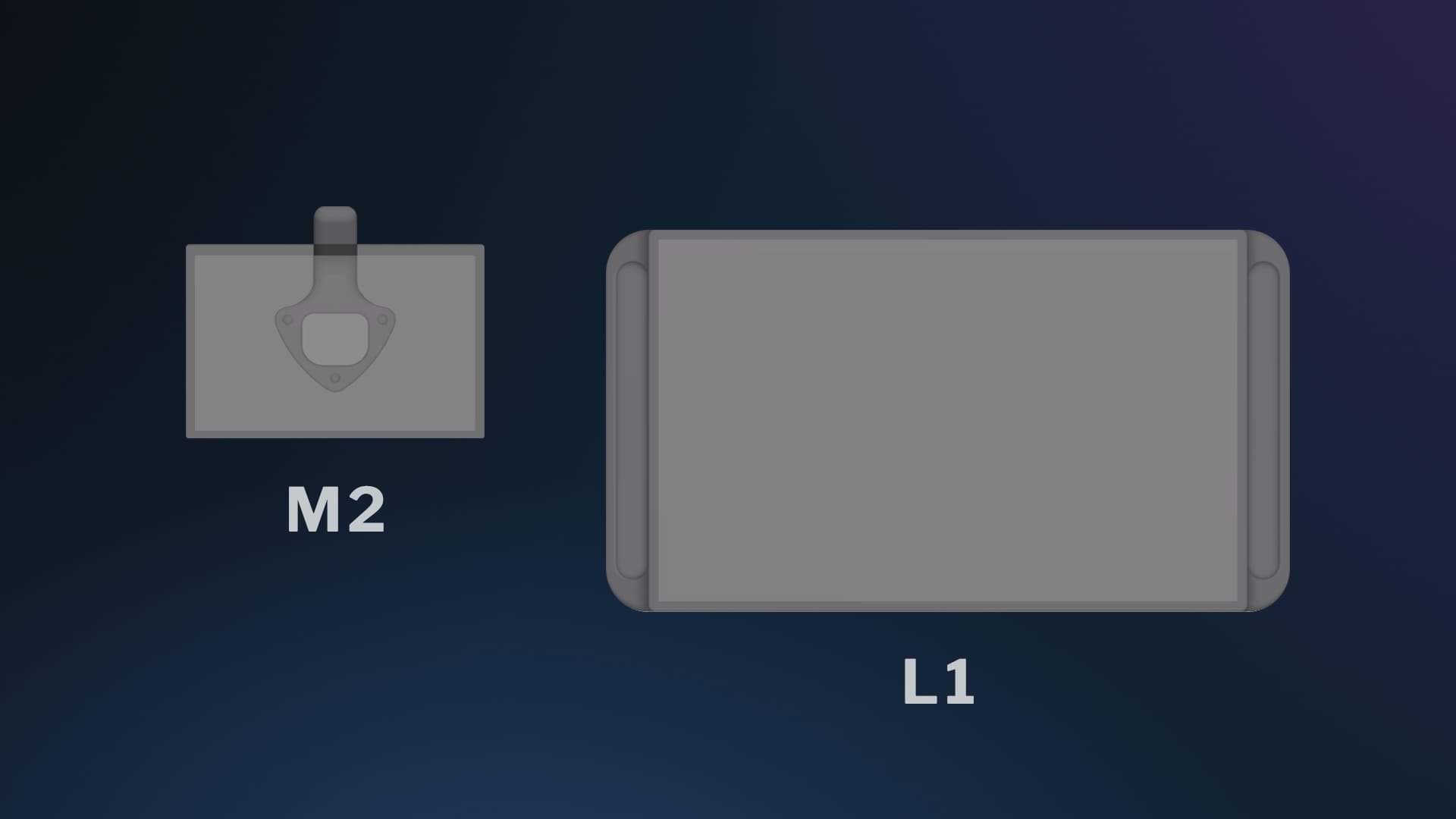 M2 vs L1 empty