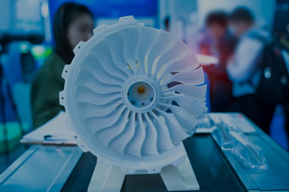White plastic part