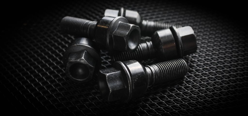 Black oxidized parts
