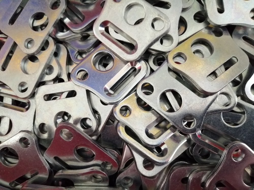 Zinc plated parts