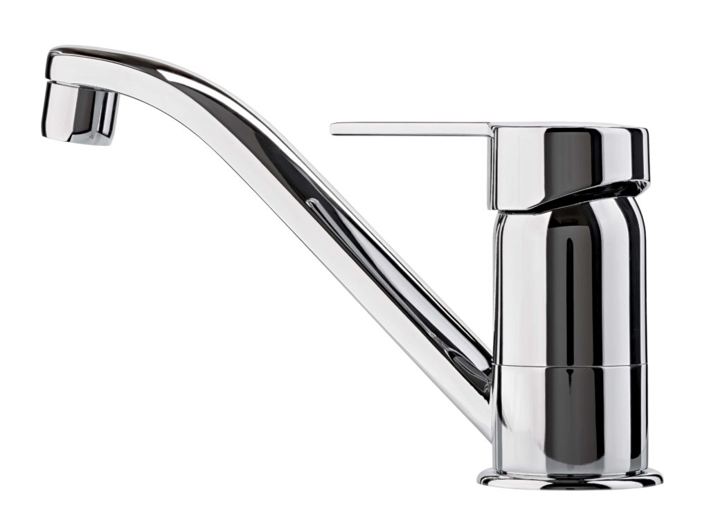 chrome plated faucet